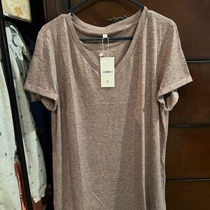 Altar'd State (Design)Tan Cream Relaxed Fit T-Shirt